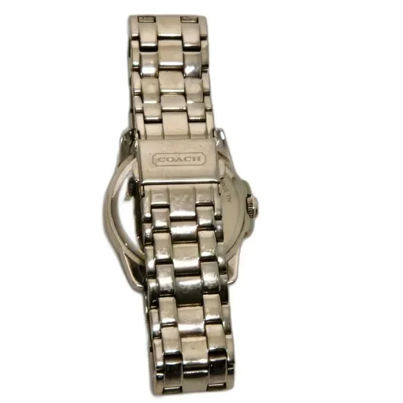 Coach Women’s Stainless Steel Bracelet Watch Silver 32mm Quartz CA.73.7.14.0751 - Picture 3 of 7